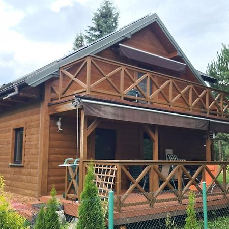 Zaciszny Dom Z Plaza Nad Jeziorem Chancza Villa Rakow  Kültér fotó